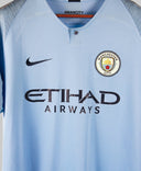 Manchester City 2018-19 De Bruyne Home Kit (L)