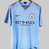 Manchester City 2018-19 De Bruyne Home Kit (L)