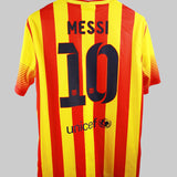 Barcelona 2013-14 Messi Away Kit (L)