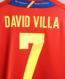 Spain 2012 David Villa Home Kit W/ Tags (S)