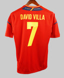 Spain 2012 David Villa Home Kit W/ Tags (S)