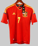 Spain 2012 David Villa Home Kit W/ Tags (S)