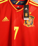 Spain 2012 David Villa Home Kit W/ Tags (S)