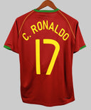 Portugal 2006 C. Ronaldo Home Kit (S)