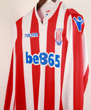 Stoke City 2018-19 Crouch Long Sleeve Player Issue Home Kit (M)
