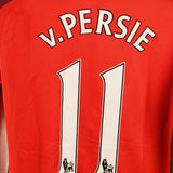 Arsenal 2008-09 V. Persie Long Sleeve  Home Kit   (M)