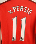 Arsenal 2008-09 V. Persie Long Sleeve  Home Kit   (M)