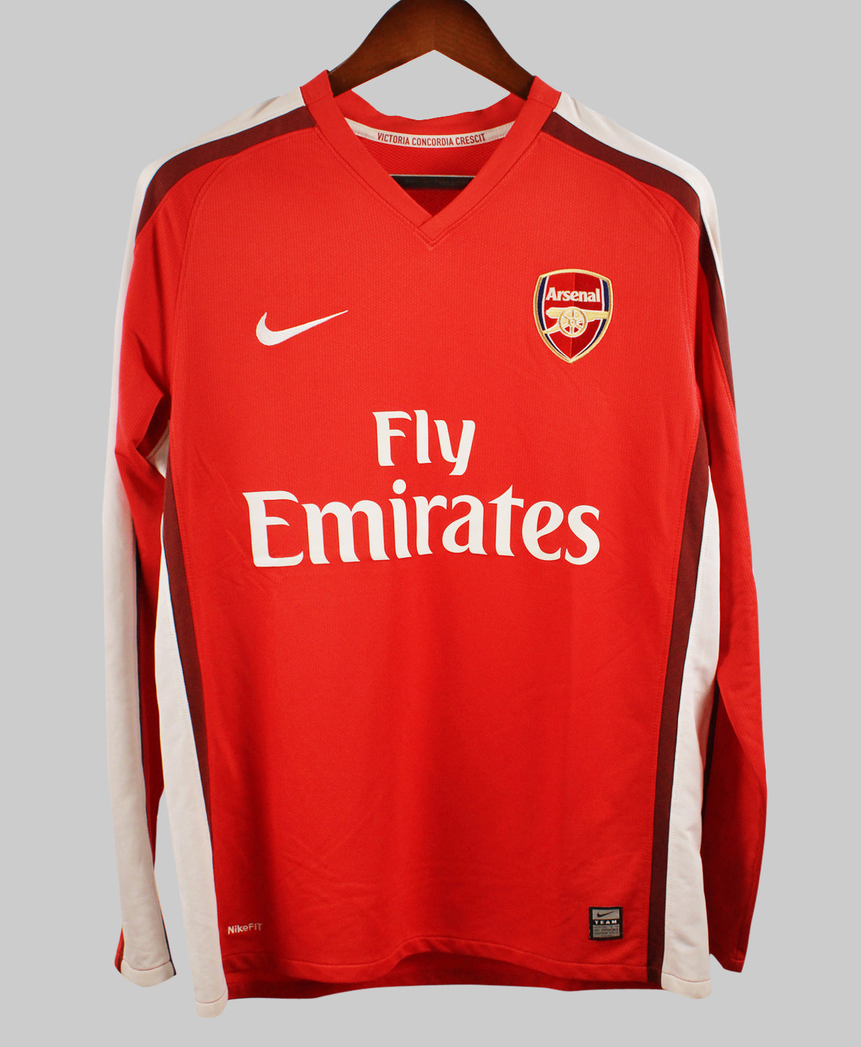 Arsenal 2008-09 V. Persie Long Sleeve  Home Kit   (M)