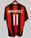 AC Milan 2010-11 Ibrahimovic Home Kit (L)