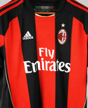 AC Milan 2010-11 Ibrahimovic Home Kit (L)