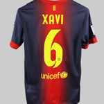 Barcelona 2012-13 Xavi Home Kit   (S)