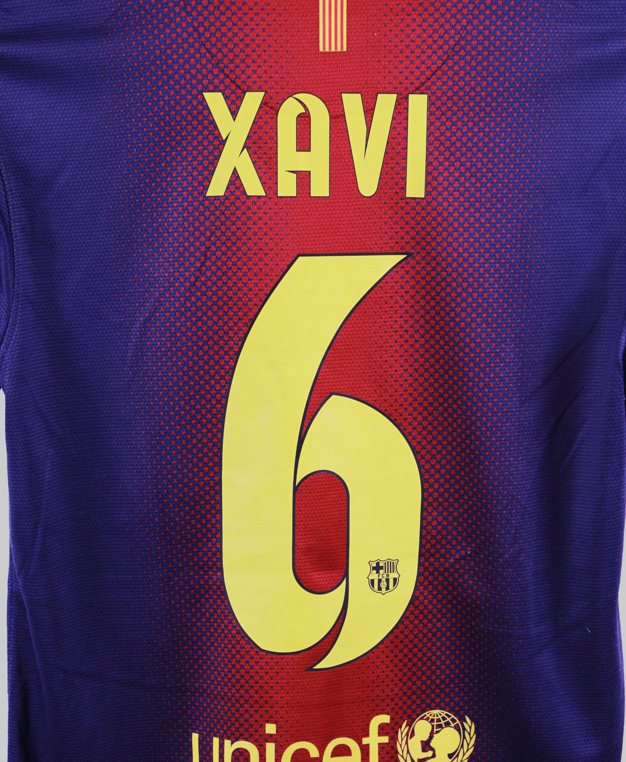 Barcelona 2012-13 Xavi Home Kit   (S)