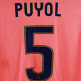Barcelona 2009-10 Puyol Away Kit   (M)