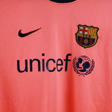 Barcelona 2009-10 Puyol Away Kit   (M)