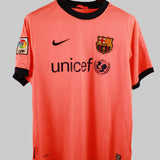 Barcelona 2009-10 Puyol Away Kit   (M)