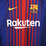 Barcelona 2017-18 Messi Home Kit   (M)