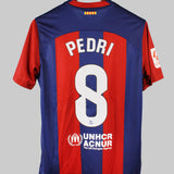 Barcelona 2023-24 Pedri Home Kit (M)