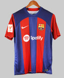 Barcelona 2023-24 Pedri Home Kit (M)