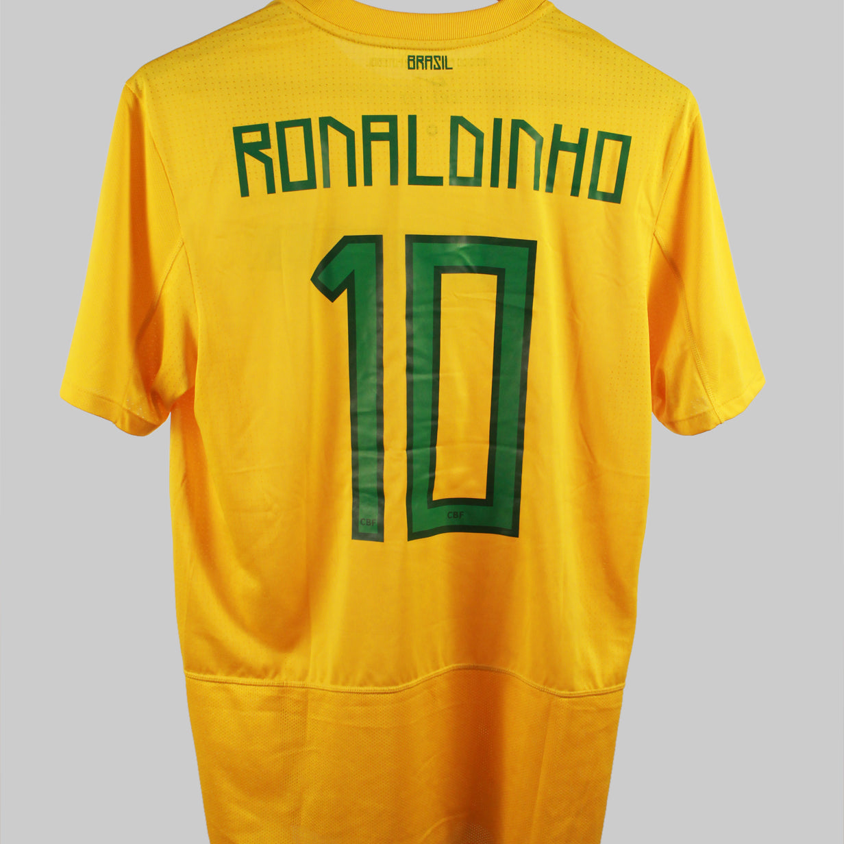 Brazil 2011-12 Ronaldinho Home Kit   (M)