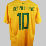 Brazil 2011-12 Ronaldinho Home Kit   (M)