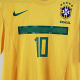 Brazil 2011-12 Ronaldinho Home Kit   (M)