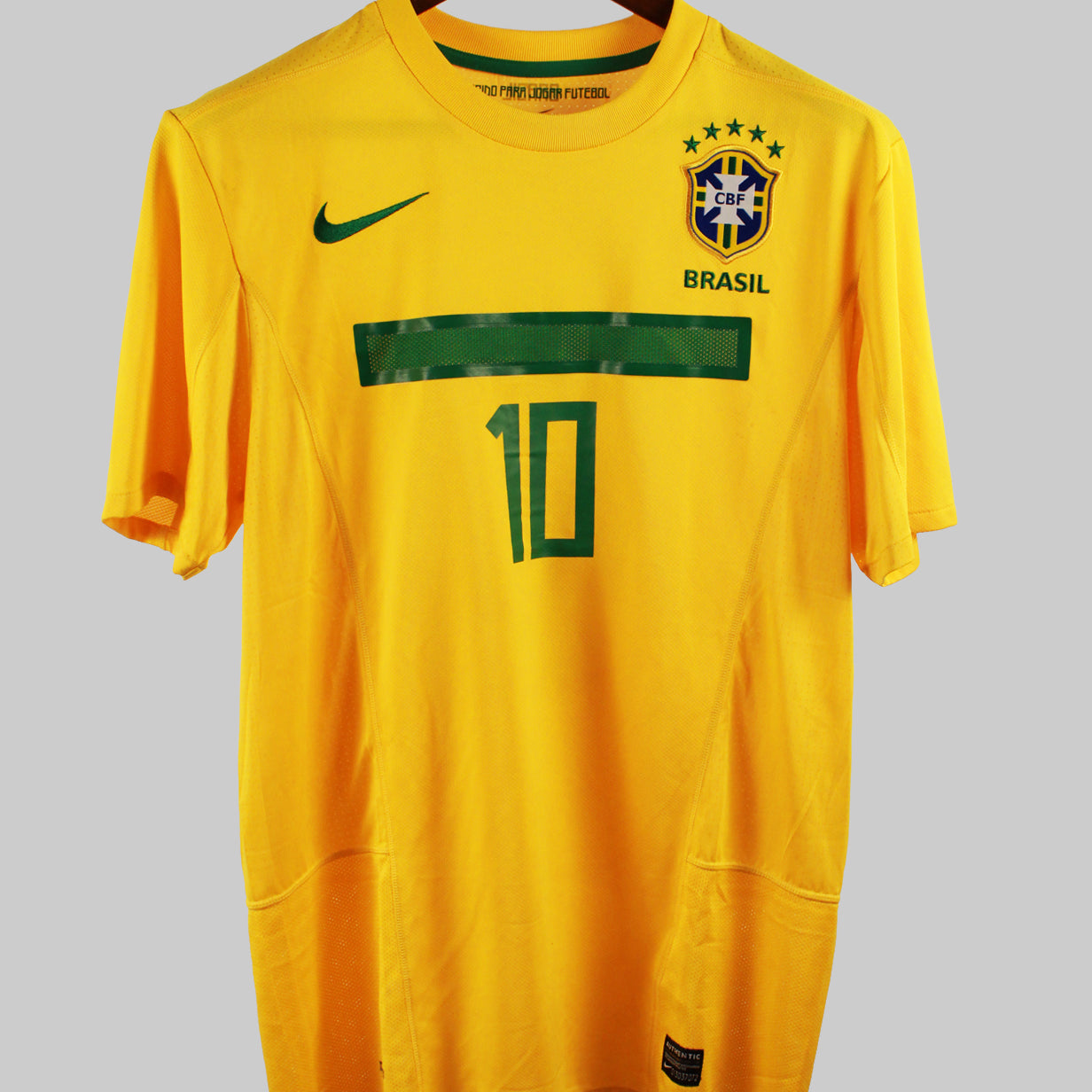 Brazil 2011-12 Ronaldinho Home Kit   (M)