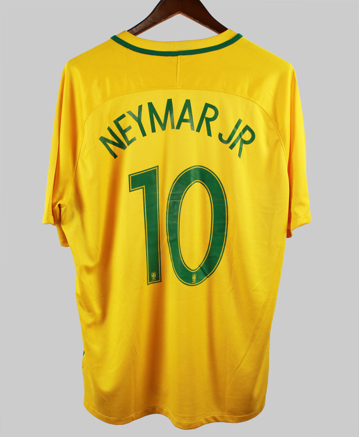 Brazil 2016-17 Neymar Home Kit   (2XL)