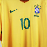 Brazil 2016-17 Neymar Home Kit   (2XL)