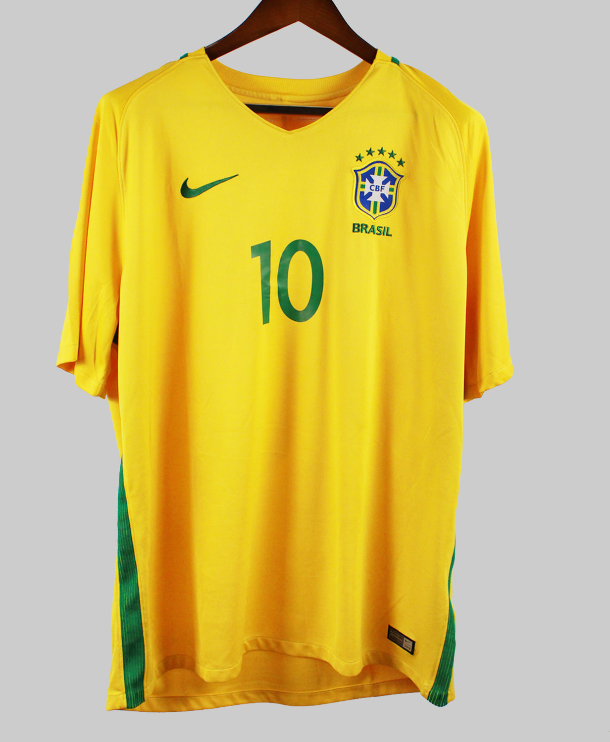Brazil 2016-17 Neymar Home Kit   (2XL)