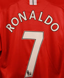 Manchester United 2007-09 Ronaldo Home Kit (XL)