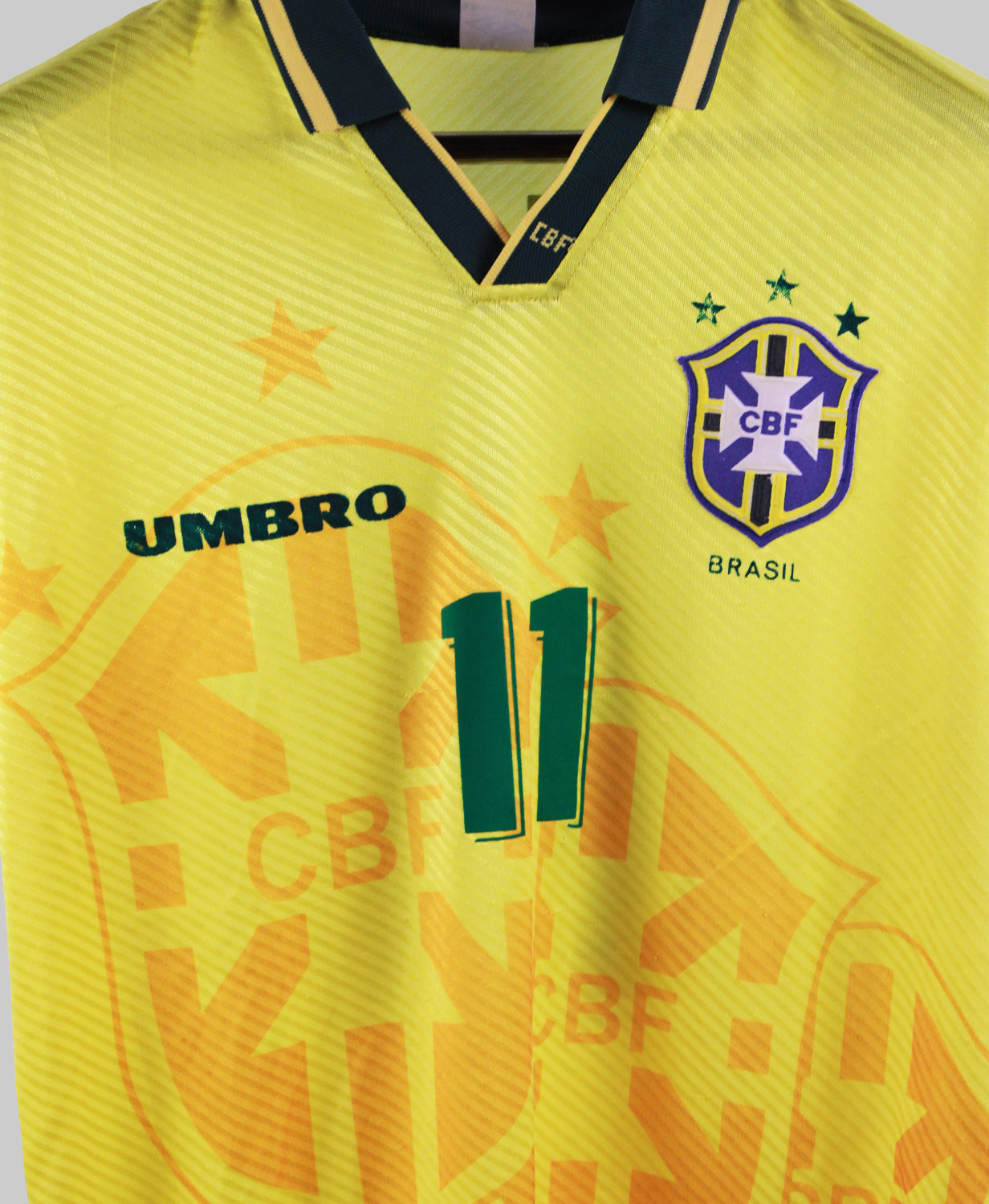 Brazil 1994-95 Romario Home Kit   (M)
