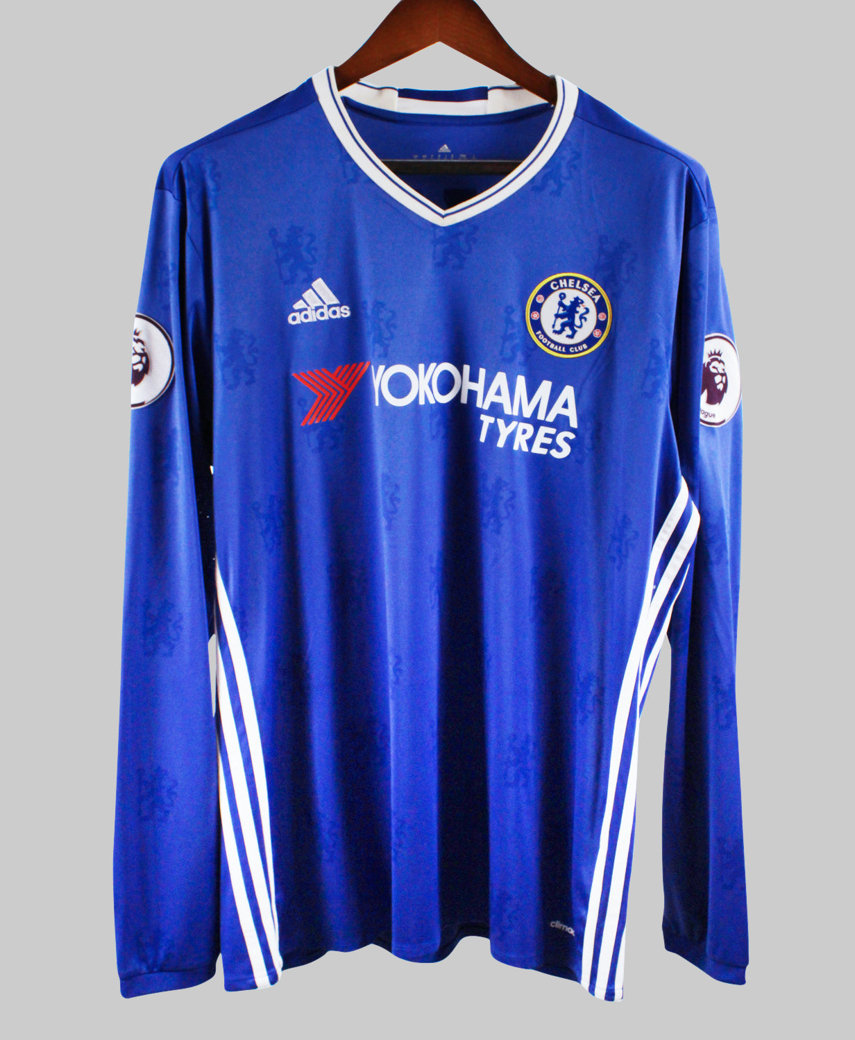 Chelsea 2016-17 Hazard Home Long Sleeve Kit   (XL)