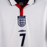 England 2004 Beckham Home Kit (M)