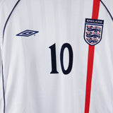 England 2001-02 Owen Home Kit (L)