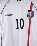England 2001-02 Owen Home Kit (L)