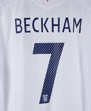 England 2007-08 Beckham Home Kit (XL)