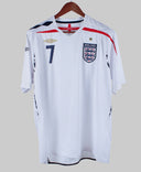 England 2007-08 Beckham Home Kit (XL)