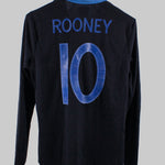England 2011-12 Rooney Long Sleeve Away Kit   (M)