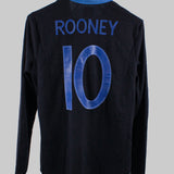 England 2011-12 Rooney Long Sleeve Away Kit   (M)