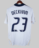 LA Galaxy 2007-08 Beckham Home Kit (XL)