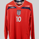 England 2008-09 Owen Away Kit   (L)