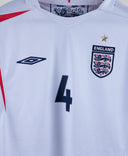 England 2006-07 Gerrard Home Kit   (L)