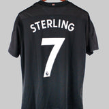Manchester City 2020-21 Sterling Away Kit (L)