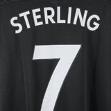 Manchester City 2020-21 Sterling Away Kit (L)