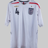 England 2007-08 Gerrard Home Kit   (XL)