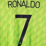 Manchester United 2022-23 Ronaldo Third Kit (2XL)