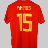 Spain 2018-19 Ramos Home Kit (M)