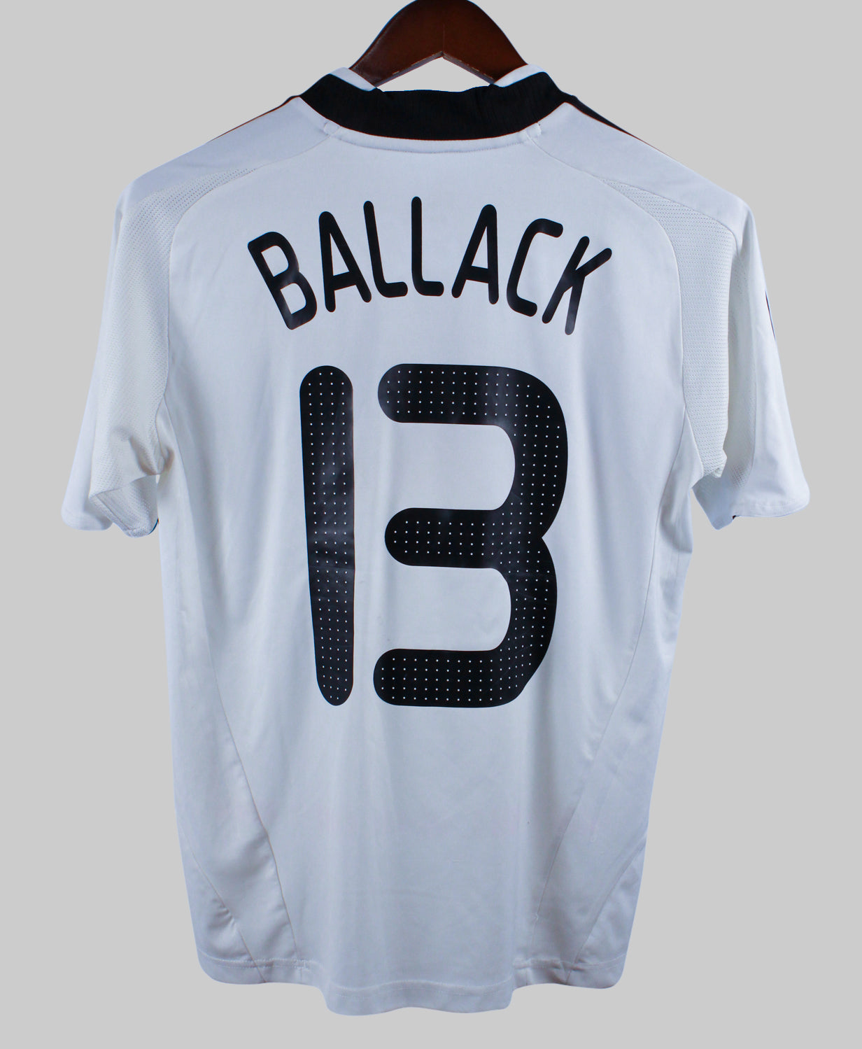Germany 2008-09 Ballack Home Kit   (S)