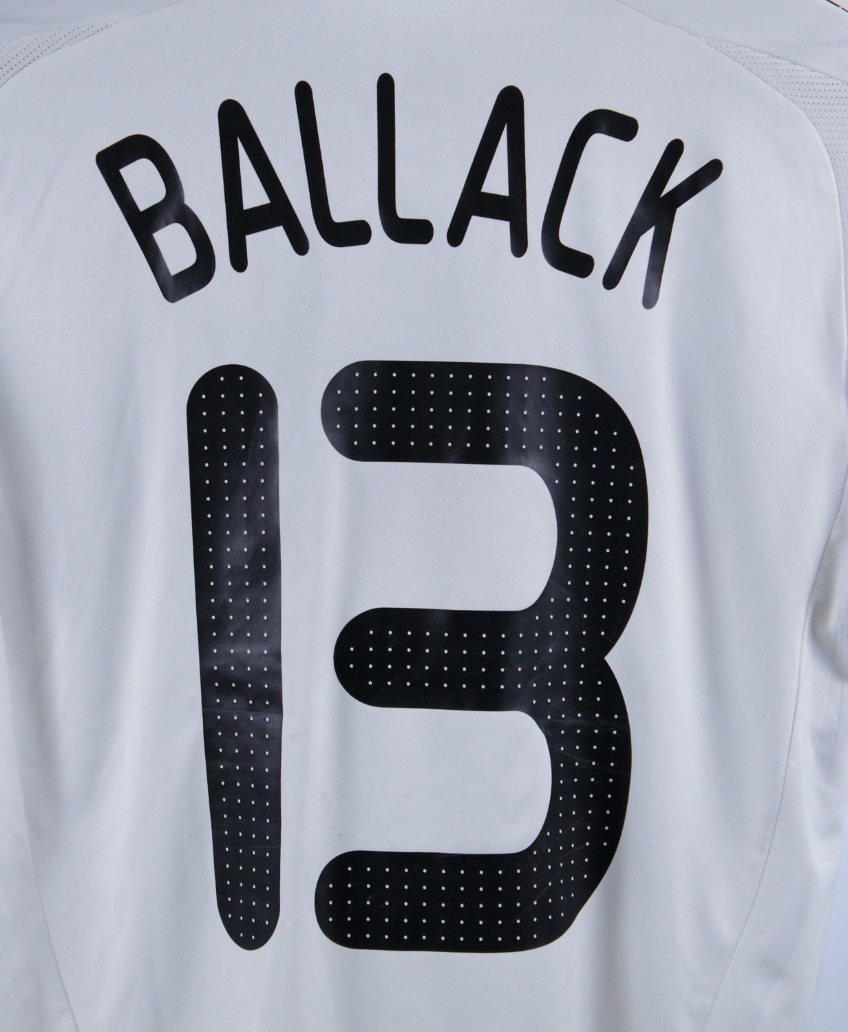Germany 2008-09 Ballack Home Kit   (S)