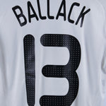Germany 2008-09 Ballack Home Kit   (S)